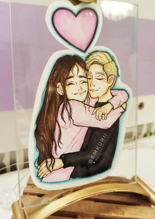 Detaillierter Halbkörper