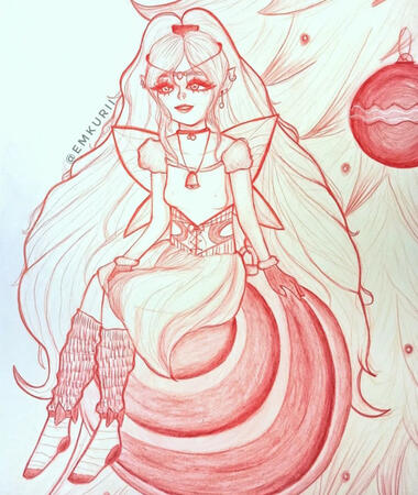 Ganzkörper Skizze +